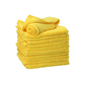 لون منزلك طقم مناشف مايكروفايبر مكون من 12 قطعة أصفر 11748.SW12D.28DI 1قطعة