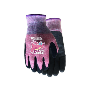 واتسون جلوفز Oh, Snap! واتسون قفازات حديقة محبوكة من البوليستر للأطفال بألوان متعددة صغير جدًا 7028075 1قطعة