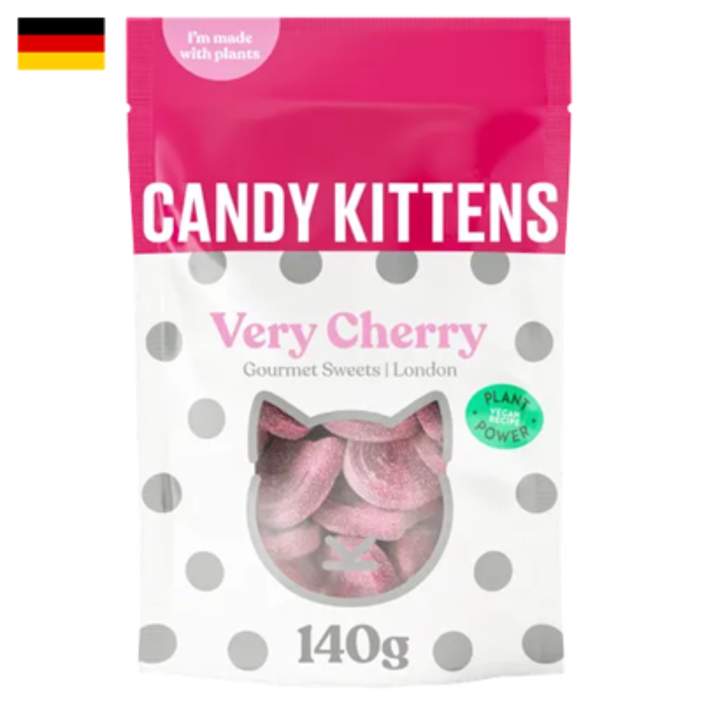 Buy Candy Kittens Very Cherry Gourmet Sweets 140g in Saudi Arabia