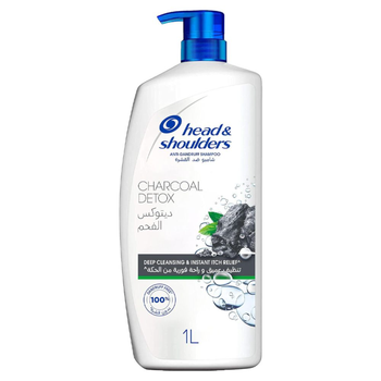 Head & Shoulders Charcoal Detox Shampoo 1L