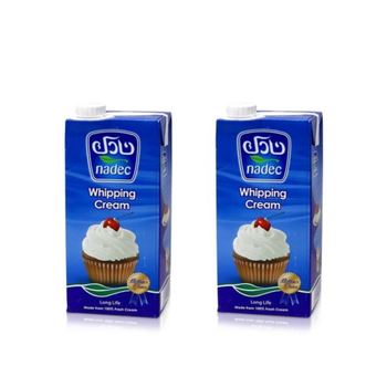 Nadec Long-Life Whipping Cream 2x1L