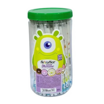 Flexoffice Monstar Ballpen 50 Pieces