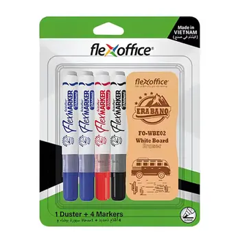 Flexoffice Duster and 4 Markers Pack Vietnam