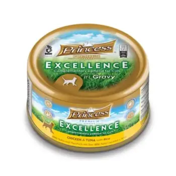 Princess Premium Excellence Chicken & Tuna Cat Food 70g
