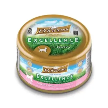 Princess Premium Excellence Chicken & Tuna Cat Food 70g