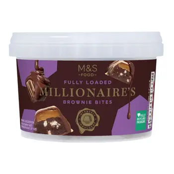 M&S Millionaire's Brownie Bites Fully Loaded 1Piece