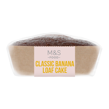 M&S Food Classic Banana Loaf Cake 1Piece