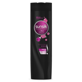 Sunsilk Co-Creations Stunning Black Shine Shampoo 400ml