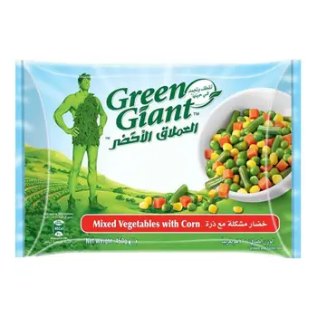 عملاق الأخضر خضار مع ذرة 450جرام