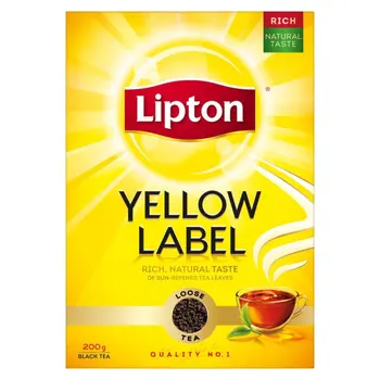 Lipton Yellow Label Loose Black Tea 200g