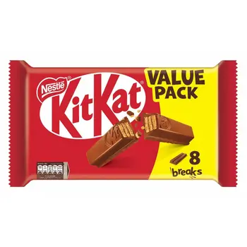 Nestlé KitKat 2 Fingers Value Pack 8 Pieces