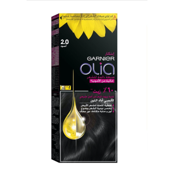 غارنييه صبغة شعر اوليا 2 أسود 1قطعة