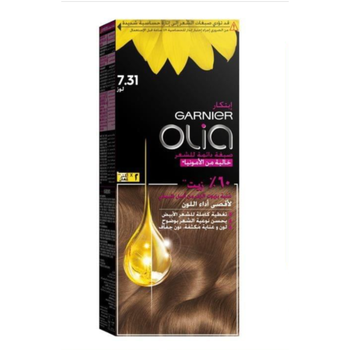 غارنييه صبغة شعر اوليا 7.31 لوزي 1قطعة