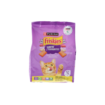 Purina Friskies Surfin Favourites Cat Food 1.1kg