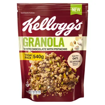 Kellogg's White Chocolate & Pistachio Granola 540g