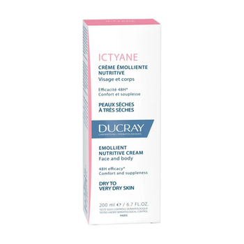 Ducray Ictyane Emollient Cream 200ml