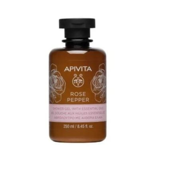Apivita Rose Pepper Shower Gel 250ml