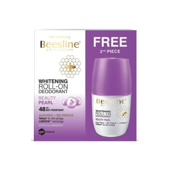 Beesline Roll-On Deo Beauty Pearl 2Pieces