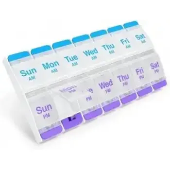 Retaj Weekly Am-Pm Pb Pill Planner Xl 1Piece