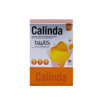 Calinda Chocolate Soft Chews Vitm D And 500 Ca 30Pieces