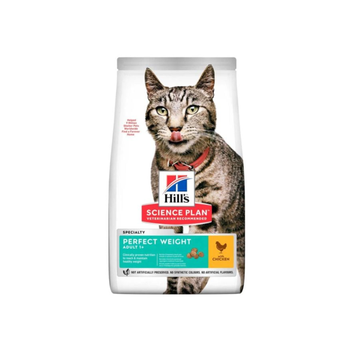 هيلز طعام جاف للقطط البالغة للحفاظ على الوزن المثالي 2.5كيلو