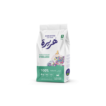 هريرة طعام جاف للقطط المُعقمة 4كيلو