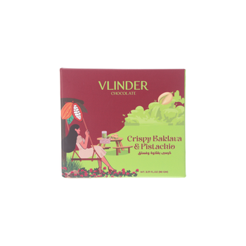 Vlinder Crispy Baklava & Pistachio Chocolate Bar 90g