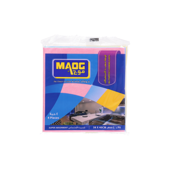 Maog Super Absorbent Cleaning Cloth 4-Pack