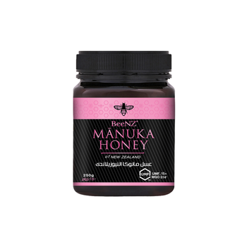 BeeNZ Premium Manuka Honey UMF15+ 100% Pure 250g