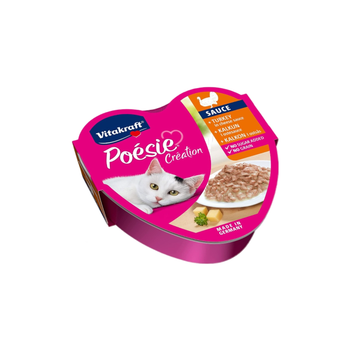 فيتاكرافت طعام رطب للقطط بالديك الرومي والصلصة 85جرام