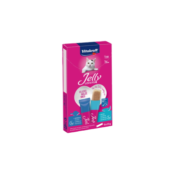 Vitakraft Jelly Lovers Salmon Cat Treats 6x15g