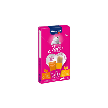 Vitakraft Jelly Lovers Chicken & Turkey Cat Treats 6x15g