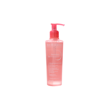 بيوديرما غسول وردي بشرة حساسة 200مل