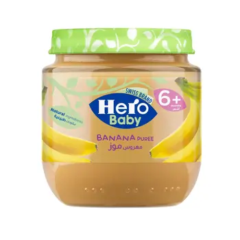Hero Baby Banana Puree 125g