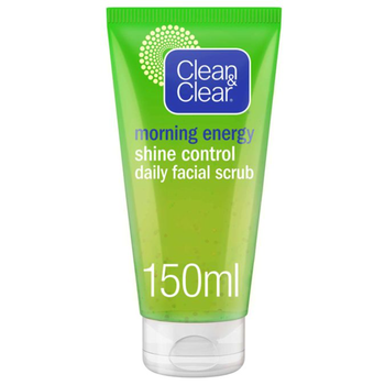 Clean & Clear Daily Face Scrub Morning Energy Shine Control 150ml