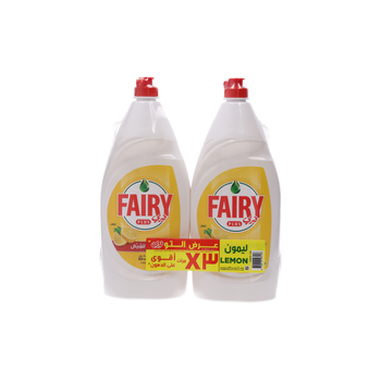 Fairy Plus Dishwashing Liquid Soap 2x800ml