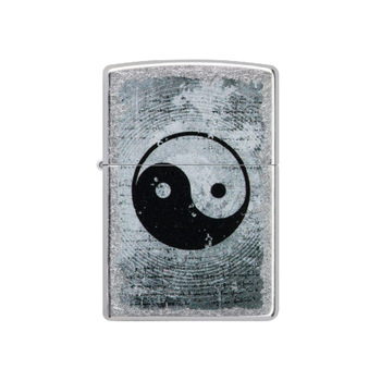 Zippo Yin Yang Spiritual Rectangular Windproof Pocket Lighter Chrome and Black 5.72 x 1.27 x 3.81 cm 1517210830 *(96265) 0.077Kg
