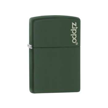 Zippo Quick Ignition Stylish Appearance Windproof Logo Printed Lighter Green 1.2 x 3.6 x 5.5 cm 1517210244 *(96241) 0.077Kg