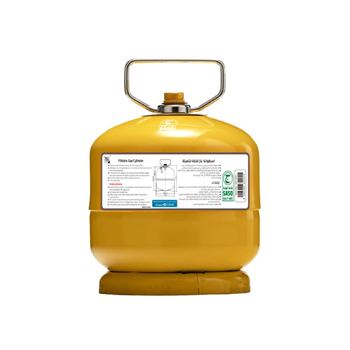 Sanidi Portable and Compact Refillable Camping Gas Tank Yellow kg *(76679) 1.52Kg