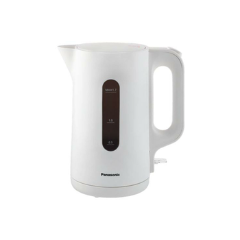 Panasonic 2200W Auto Shut Off Anti Drip Electric Kettle White 1.7 L NC-K101WTZ *(84009) 1.28Kg