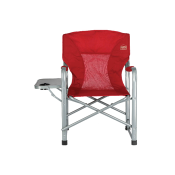 Living Accents Sturdy Aluminium Frame Folding Chair with Side Pocket and Table Red 93 X 50 X 57 cm GC206-2TA *(20286) 6.305Kg