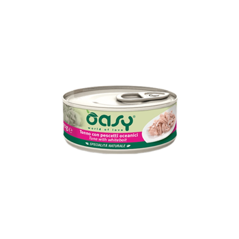 Oasy Tuna & Whitebait Cat Food 70g