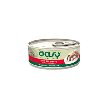 Oasy Chicken & Beef Wet Cat Food 150g