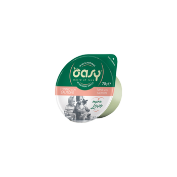 Oasy Tuna & Salmon Wet Cat Food 70g
