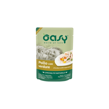 Oasy Chicken & Vegetables Wet Cat Food 70g
