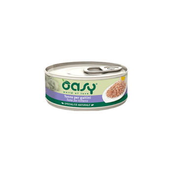 Oasy wet food for kittens with tuna 150g