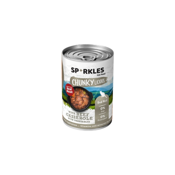 سباركليز طعام رطب للقطط باللحم البقري والخضروات 400جرام