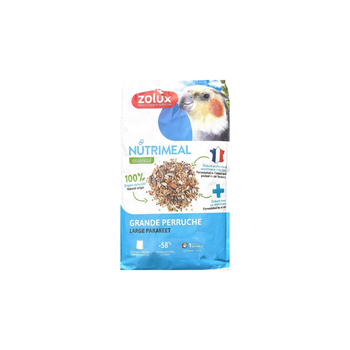 Zolux Nutrimeal Large Parakeet Food Natural Grain Mix 800g