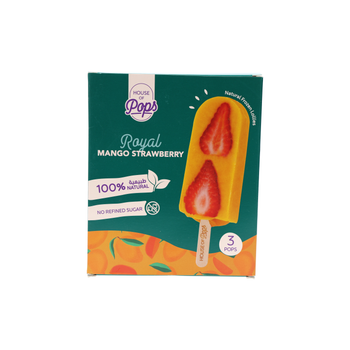 هاوس أوف بوبس مانجو فراولة 3× 80مل