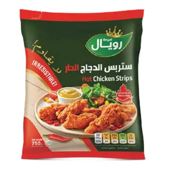 Royal Irresistible Hot Chicken Strips 750g